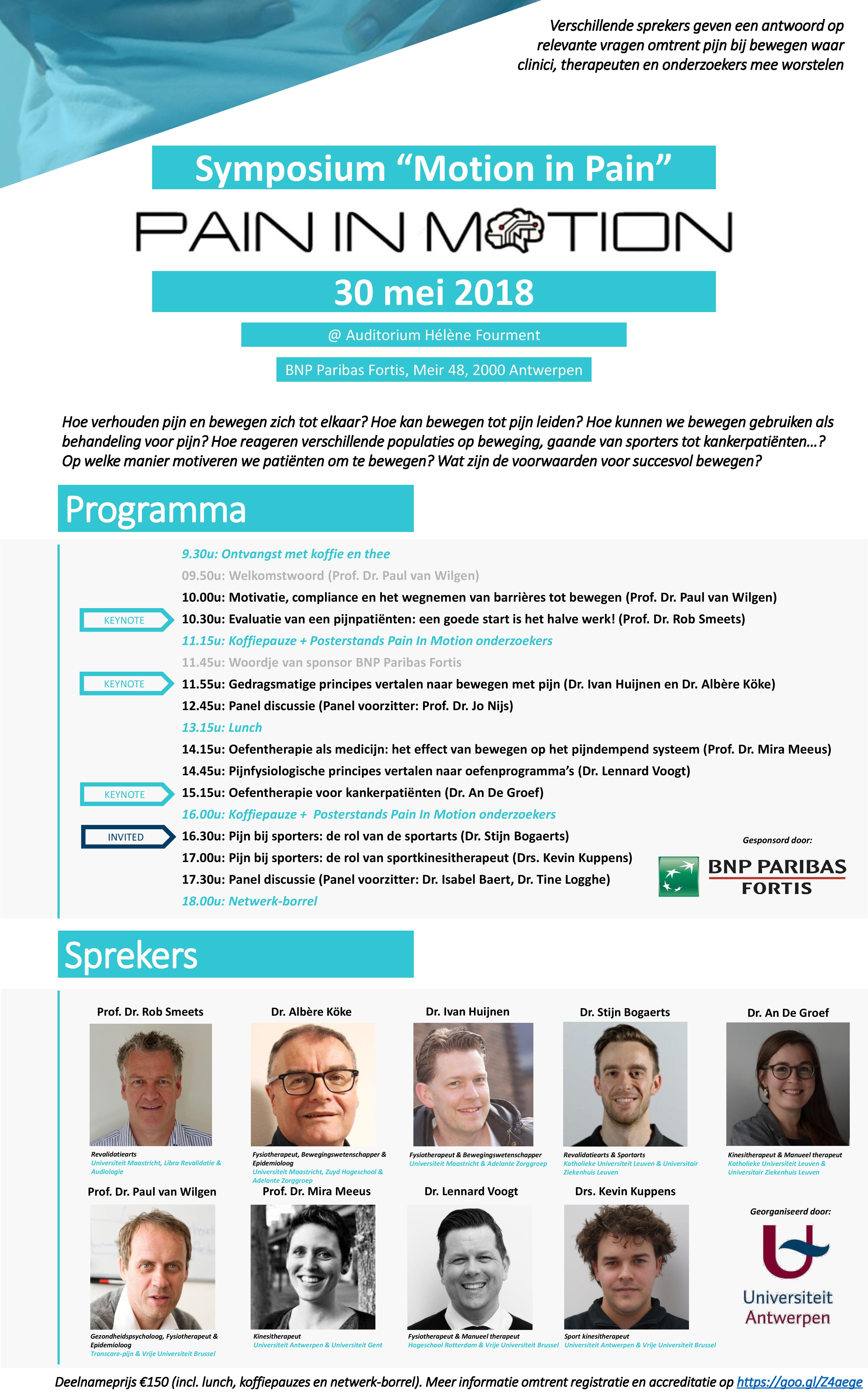 Symposium Inmotion Pain in Motion